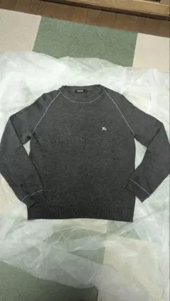 BURBERRY BLACK LABEL ステッチ入りニット セーター サイズ2