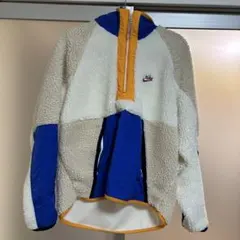 NIKE ハーフジップ ボアジャケット フリース マルチカラー