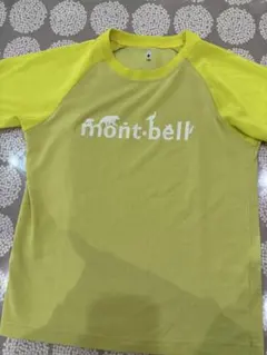 mont-bell ライムグリーン Tシャツ 140