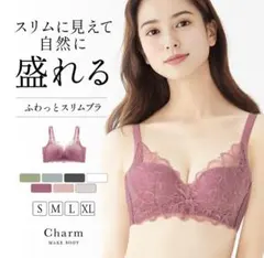 チャーメイクボディ　ノンワイヤーブラ　Lのサムネイル