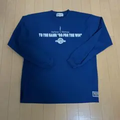 BALL LINE ネイビー 長袖Tシャツ
