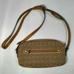 COACH コーチ ショルダーバッグ ミニ シグネチャー F3J-6341