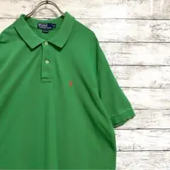 Ralph Lauren POLO 鮮緑 オレンジポニー 橙馬 ビッグサイズ