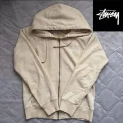 【美品】STUSSY ジップパーカー 短丈 M y2k ストリート