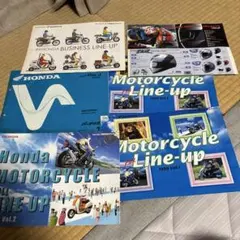 ホンダ HONDA バイク カタログ 1999年 当時物 5冊セット