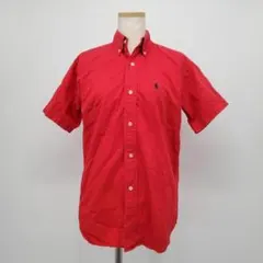 /＊c/ラルフローレン BLAIRE ポニーロゴ刺繍 シャツ 北マリアナ諸島製