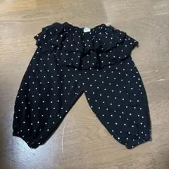 bananaj 2025aw ドット柄フリルパンツ　S