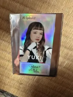 【M☆Splash!!】YUKI シーズンビジュアルオーロラステッカー