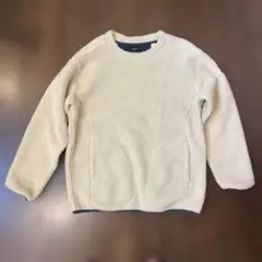 QUICKSILVER XL フリースジャケット クリーム