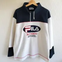 ✨フィラ✨FILA フリーススウェット マルチカラー【M】トップス ビッグロゴ