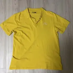 Kappa ポロシャツ イエロー メンズ LARGE