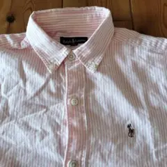 150 ピンク　ポロラルフローレン ボタンダウンシャツ
