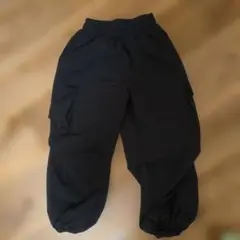 URBAN CHERRY ブラック カーゴパンツ 120
