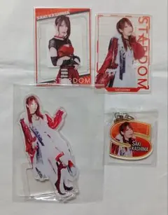 DMMオンクレ限定完全受注生産品 STARDOM 鹿島 沙希 セット - メルカリ