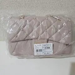 キルティングパールショルダーバッグ