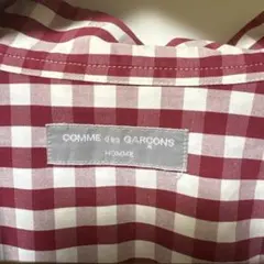COMME des GARCONS HOMME チェック柄 半袖シャツのサムネイル