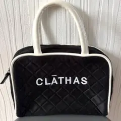 CLATHAS クレイサス キルティング ミニバッグ ハンドバッグ 黒 白のサムネイル