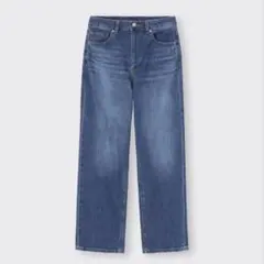 GU ハイライズストレートジーンズ M