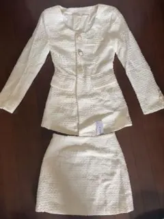 アイボリー セットアップ　韓国風