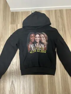 PRAYING Men's Black Ai Girls Hoodie
