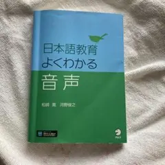 日本語教育 よくわかる音声
