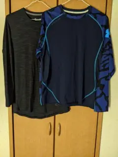 UNDER ARMOR ロングスリーブシャツ ユーズド2枚セット