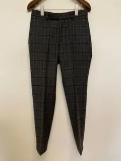 ビューティアンドユース ユナイテッドアローズ ウールパンツ チェック柄 Sサイズ