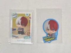 僕のヒーローアカデミア るかっぷ すなっぷカード ダイカットステッカー 轟