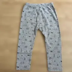 ユニクロ ベビー キッズ レギンス 90 グレー