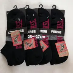 CONVERSE ソックス 4足セット 25-27cm 靴下