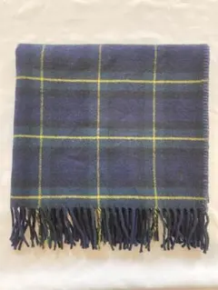 【ヴィンテージ】ラルフローレン　ブランケット　ネイビー