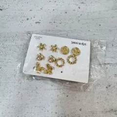 ❤️5点セット❤️ピアス レディース お洒落 両耳用 アクセサリー ゴールド