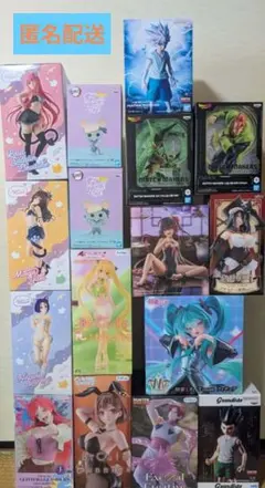 オーバーロード デートアライブ うる星やつら 他 フィギュア 14体セット オーバーロード デートアライブ うる星やつら 他 フィギュア 14体