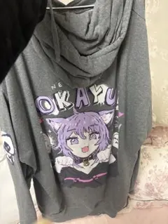 omocat ホロライブゲーマーズ 猫又おかゆパーカー