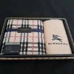 BURBERRY ❤︎タオルセット フェイスタオル ミニテリー新品
