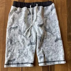 動物柄 半ズボン 120