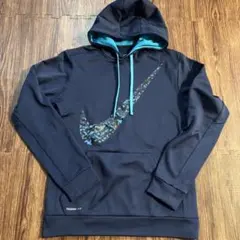 ナイキNike THERMA-FIT パーカー M ネイビー