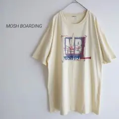 MOSH BOARDING 刺繍 ヨットMOSH 05プリント Tシャツ L
