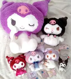 マイメロディ　クロミ　ぬいぐるみ　マスコット タグ付き　6点　まとめ売り