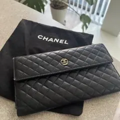 CHANEL シャネル マイクロマトラッセ Wホック ココマーク