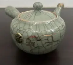 自宅保管品未使用　相馬焼 特大急須 双馬 金馬 美品 自宅保管品未使用 相馬焼 特大急須 双馬 金馬 美品 2025年