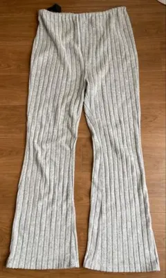 マタニティパンツ フレア ウエスト調整可能 USED