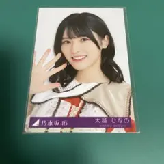 ビリヤニ 封入 生写真 乃木坂　大越ひなの