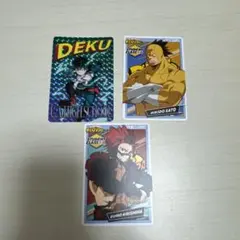 僕のヒーローアカデミア ヒーローズチップ2 カード3点セット