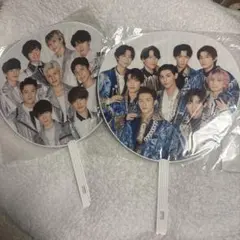 新品未開封　SnowManうちわ　カウコン　2020-21 2022-23