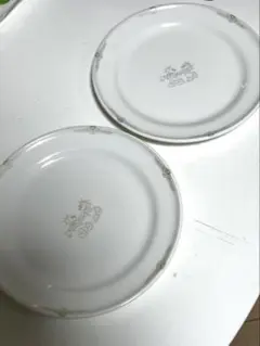 ディズニー　アンバサダーホテル　ペアプレート 18cm