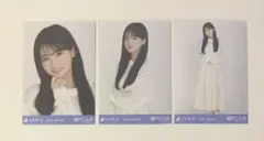 乃木坂46 生写真 瀬戸口心月 メッシュニット 3種 コンプ