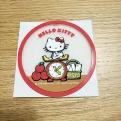 3coins スリコ ハローキティ ラバーコースター 赤 レトロのサムネイル