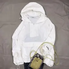 La Hutte ラユット SHIPS any別注　ロゴ アノラックパーカーのサムネイル