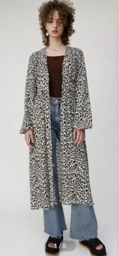 MOUSSY GEORGETTE LONG GOWN フリーサイズのサムネイル